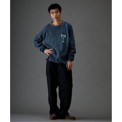 【Paris Saint-Germain / パリ・サン＝ジェルマン】 JP WAFFLE LONG SLEEVE（グレー）｜詳細画像