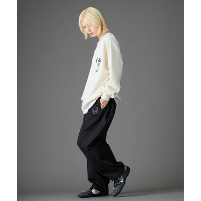 【Paris Saint-Germain / パリ・サン＝ジェルマン】 JP WAFFLE LONG SLEEVE（グレー）｜詳細画像