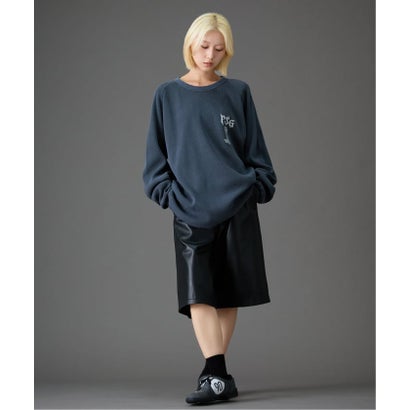 【Paris Saint-Germain / パリ・サン＝ジェルマン】 JP WAFFLE LONG SLEEVE（グレー）｜詳細画像