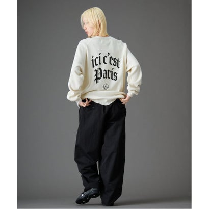 【Paris Saint-Germain / パリ・サン＝ジェルマン】 JP WAFFLE LONG SLEEVE（グレー）｜詳細画像