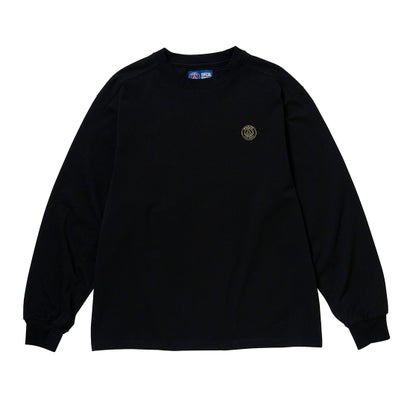 パリサンジェルマン ロングスリーブ Tシャツ(ブラック×ゴールド)｜詳細画像