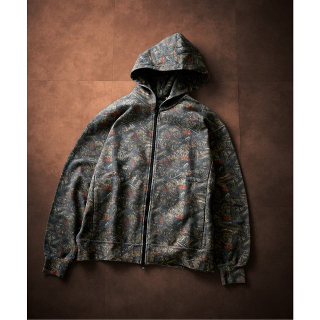 《予約》【/ パリ・サン＝ジェルマン】 JP CAMO HOODIE（ブラウン）