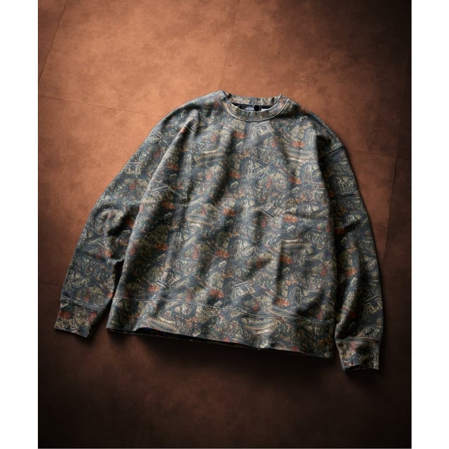 《予約》【/ パリ・サン＝ジェルマン】 JP CAMO CREWNECK （ブラウン）
