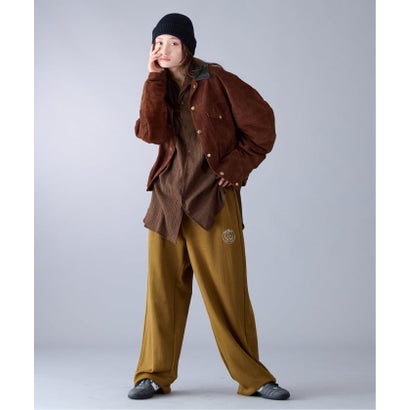 【Paris Saint-Germain / パリ・サン＝ジェルマン】 JP METALLIC LOGO PANTS（グレー）｜詳細画像