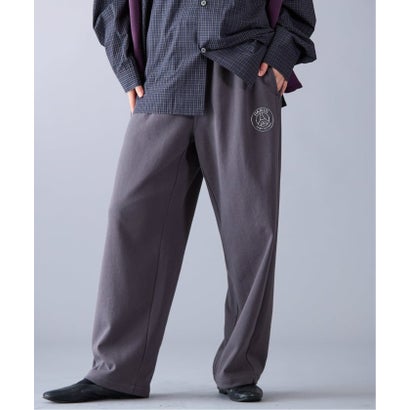 【Paris Saint-Germain / パリ・サン＝ジェルマン】 JP METALLIC LOGO PANTS（グレー）｜詳細画像