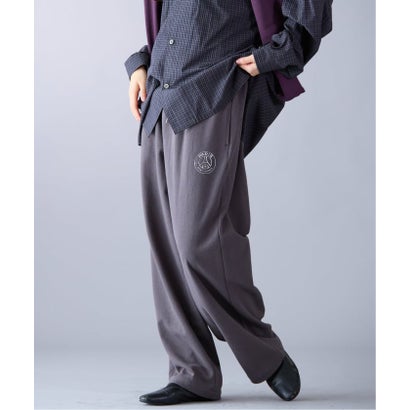 【Paris Saint-Germain / パリ・サン＝ジェルマン】 JP METALLIC LOGO PANTS（グレー）｜詳細画像