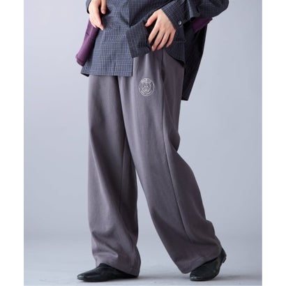 【Paris Saint-Germain / パリ・サン＝ジェルマン】 JP METALLIC LOGO PANTS（グレー）｜詳細画像