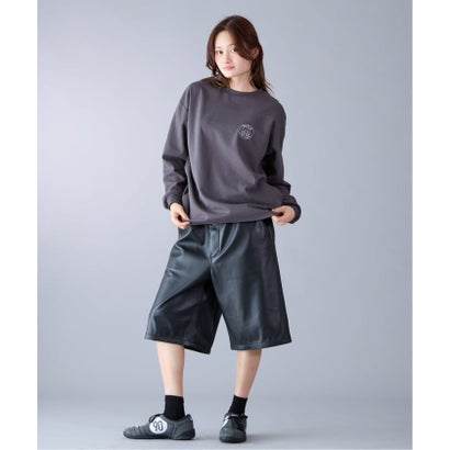 【Paris Saint-Germain / パリ・サン＝ジェルマン】 JP METALLIC LOGO L/S（グレー）｜詳細画像