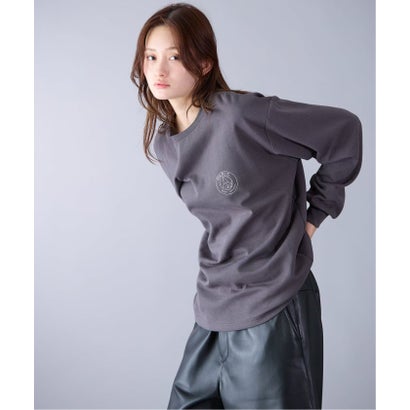 【Paris Saint-Germain / パリ・サン＝ジェルマン】 JP METALLIC LOGO L/S（グレー）｜詳細画像