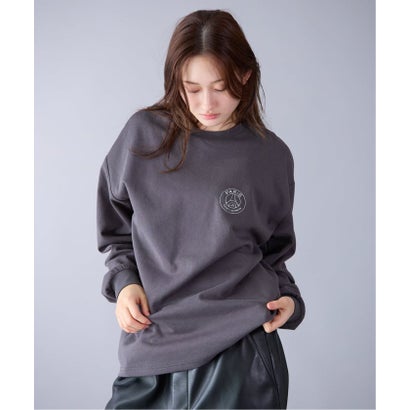 【Paris Saint-Germain / パリ・サン＝ジェルマン】 JP METALLIC LOGO L/S（グレー）｜詳細画像