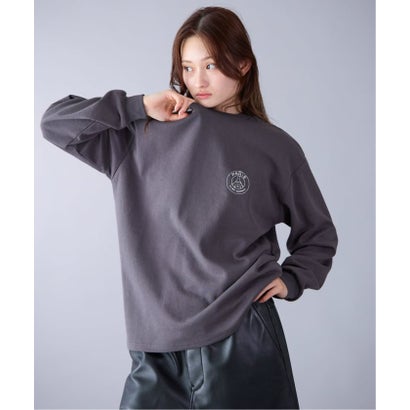 【Paris Saint-Germain / パリ・サン＝ジェルマン】 JP METALLIC LOGO L/S（グレー）｜詳細画像