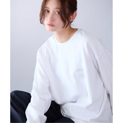 【Paris Saint-Germain / パリ・サン＝ジェルマン】 JP METALLIC LOGO L/S（グレー）｜詳細画像
