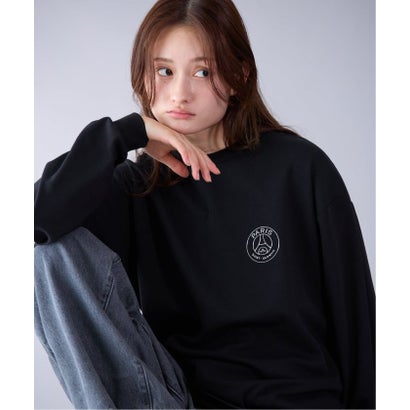 【Paris Saint-Germain / パリ・サン＝ジェルマン】 JP METALLIC LOGO L/S（グレー）｜詳細画像