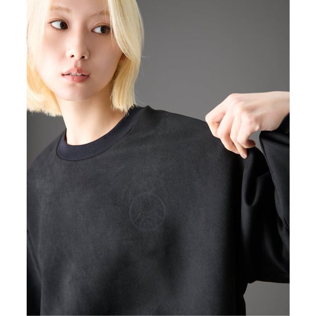 《Web限定》【】 JP SUEDE TOUCH PULLOVER（ブラック）