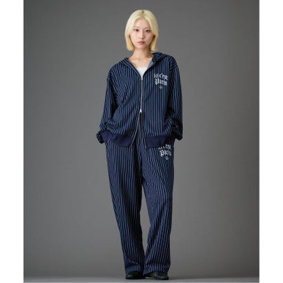 【Paris Saint-Germain / パリ・サン＝ジェルマン】 JP Stripe Hoodie（ネイビー）｜詳細画像