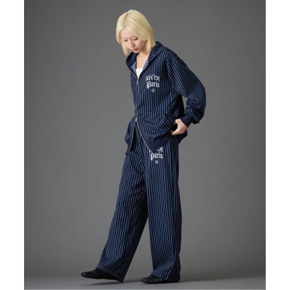 【Paris Saint-Germain / パリ・サン＝ジェルマン】 JP Stripe Hoodie（ネイビー）｜詳細画像