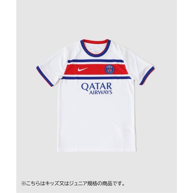 【NIKE / ナイキ】PSG Y NK DF SS TOP PM K HM （ホワイト）
