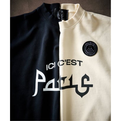 《予約》【Paris Saint-Germain】 JP ICI C'EST PARIS SWEAT （ナチュラル）｜詳細画像
