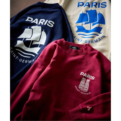 《予約》【Paris Saint-Germain / パリ・サン＝ジェルマン】JP LOGO SWEAT （ネイビー）｜詳細画像