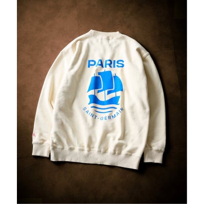 《予約》【Paris Saint-Germain / パリ・サン＝ジェルマン】JP LOGO SWEAT （ナチュラル）｜詳細画像