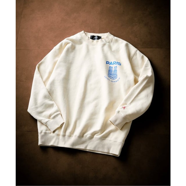 《予約》【/ パリ・サン＝ジェルマン】JP LOGO SWEAT （ナチュラル）