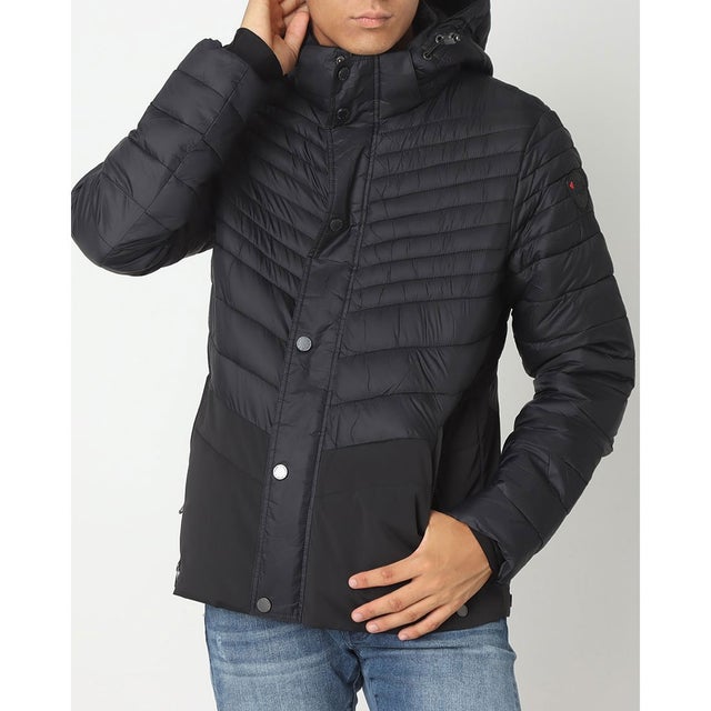 
                    PAJAR RAIDEN MENS QUILTED 3M FEATHERLESS THINSULATE PUFFER WITH FIXED HOOD （BLACK）