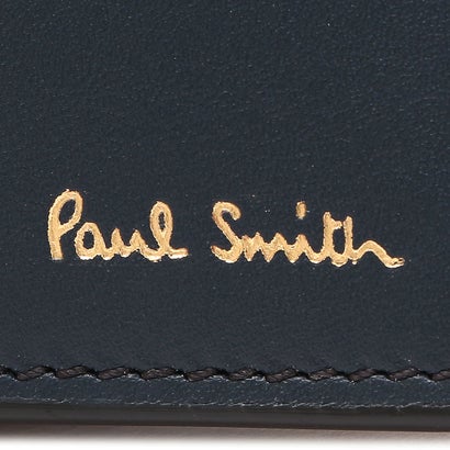 ポールスミス Paul Smith 二つ折り財布 マルチストライプ ネイビー メンズ PAUL SMITH M1A4833BMULTI 43 （BLUE）｜詳細画像