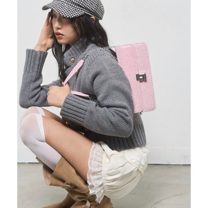 【WHO'S WHO gallery】スパンコールハンドバッグ （black）｜詳細画像