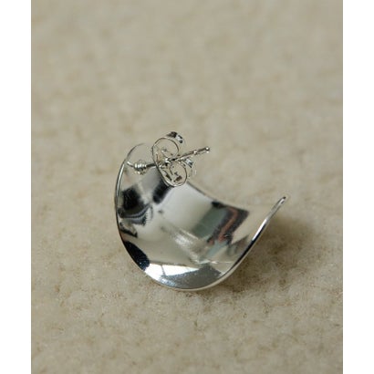 【ear PAPILLONNER】アールプレートピアス （silver）｜詳細画像