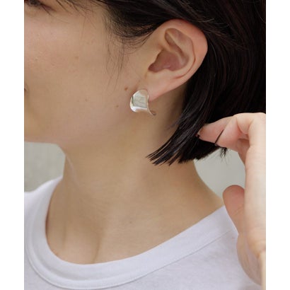 【ear PAPILLONNER】アールプレートピアス （gold）｜詳細画像