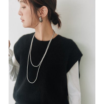 パル PAL 【RIVE DROITE】150cmボールビーズロングネックレス （silver）｜詳細画像