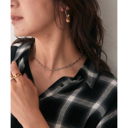 パル PAL 【RIVE DROITE】ミックスボールチェーンショートネックレス （silver）｜詳細画像