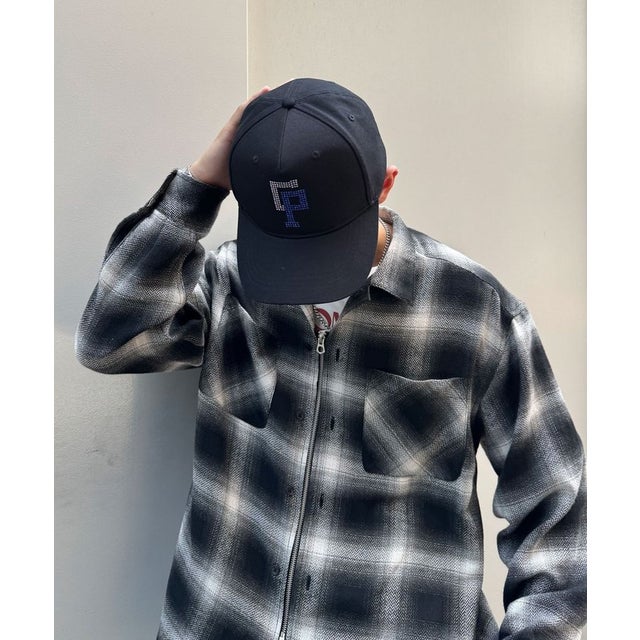 【Ciaopanic】ラインストーンロゴキャップ （black）