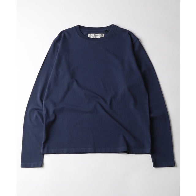 【WHO'S WHO gallery】LONG SLEEVE TEE （navy）