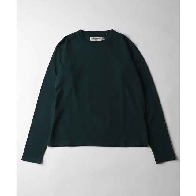 【WHO'S WHO gallery】LONG SLEEVE TEE （green）