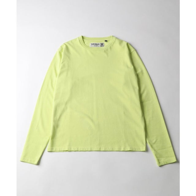 【WHO'S WHO gallery】LONG SLEEVE TEE （yellow）