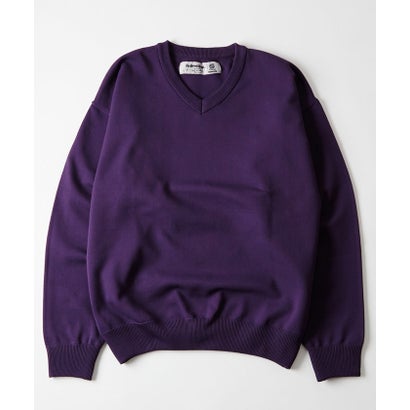 【WHO'S WHO gallery】【Sourcream】Vネックニット （black）｜詳細画像