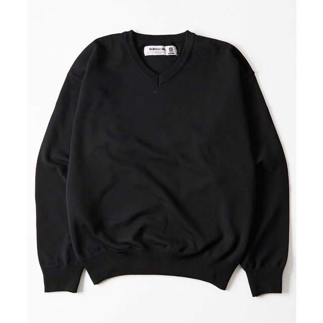 【WHO'S WHO gallery】【Sourcream】Vネックニット （black）