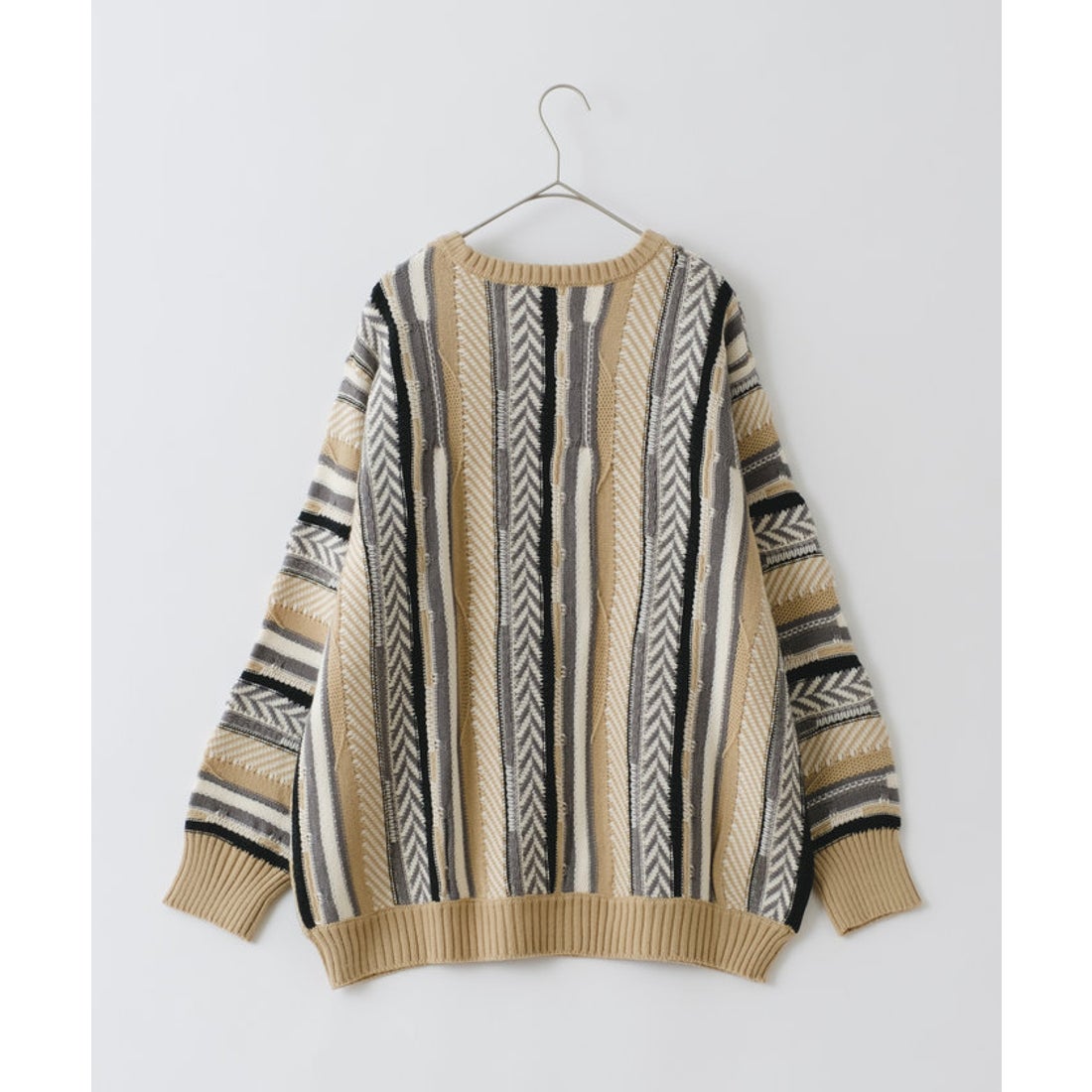 パル PAL 【Kastane】【WHIMSIC】3Dニットプルオーバー （black 
