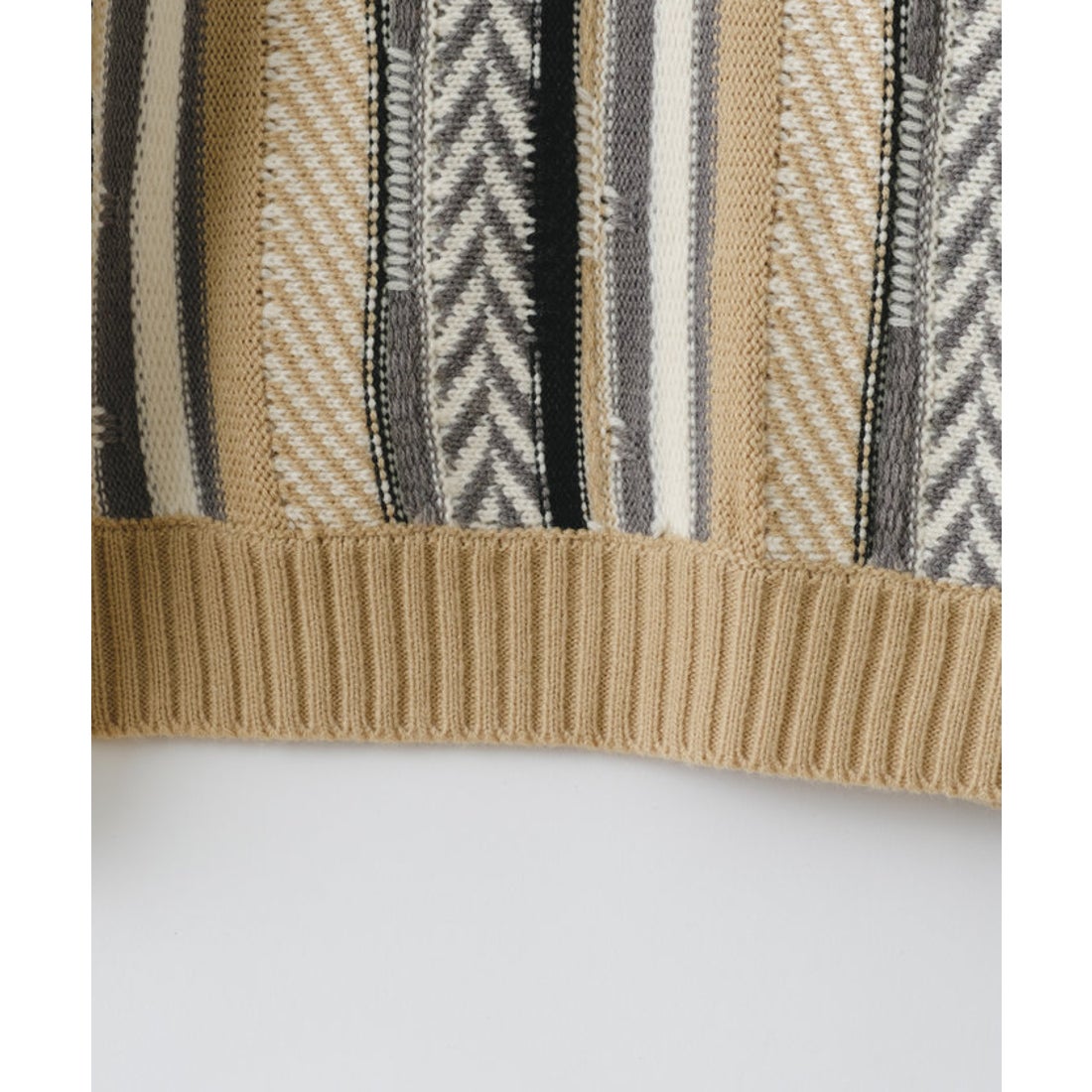 パル PAL 【Kastane】【WHIMSIC】3Dニットプルオーバー （beige 