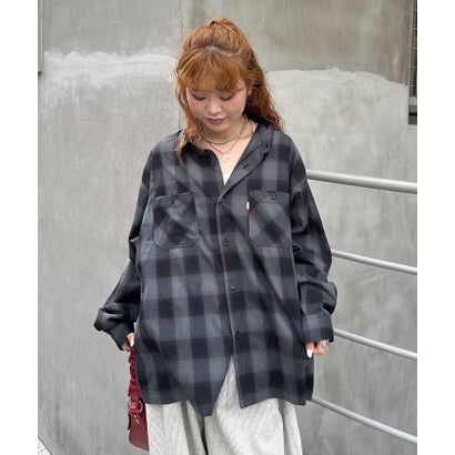 【Ciaopanic】26AWチェックシャツ （black(2)）｜詳細画像