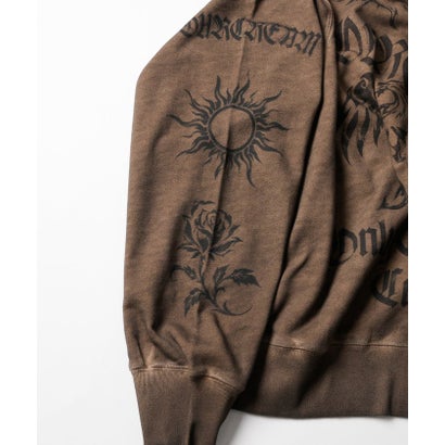 【WHO'S WHO gallery】【Sourcream】タトゥースウェット （charcoal）｜詳細画像