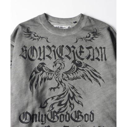 【WHO'S WHO gallery】【Sourcream】タトゥースウェット （charcoal）｜詳細画像