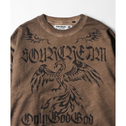 【WHO'S WHO gallery】【Sourcream】タトゥースウェット （brown）｜詳細画像
