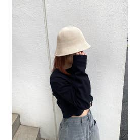 新品未使用 半額以下 トリーバーチ SS24 ストロー バケットハット パル PAL 【WHO'S WHO gallery】ストローバケットハット （offwhite