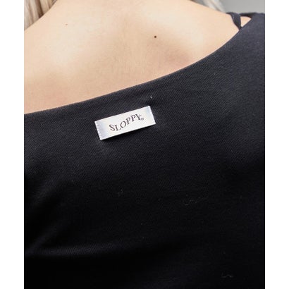 【WHO'S WHO gallery】レイヤードギャザーデザイントップス （black）｜詳細画像