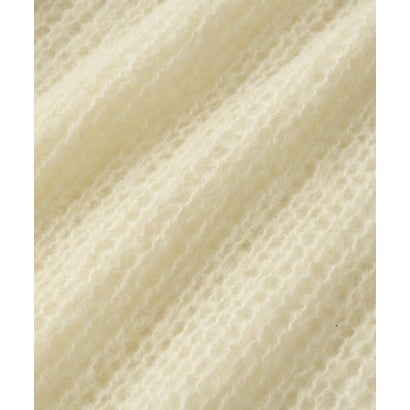 【RIVE DROITE】モヘヤブレンドルーズネックニット （offwhite）｜詳細画像