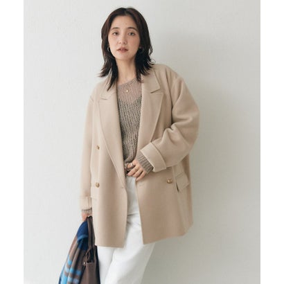 【RIVE DROITE】モヘヤブレンドルーズネックニット （offwhite）｜詳細画像