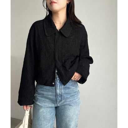 【CAPRICIEUX LE'MAGE】レースブルゾン （offwhite）｜詳細画像