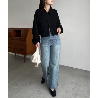 【CAPRICIEUX LE'MAGE】レースブルゾン （offwhite）｜詳細画像
